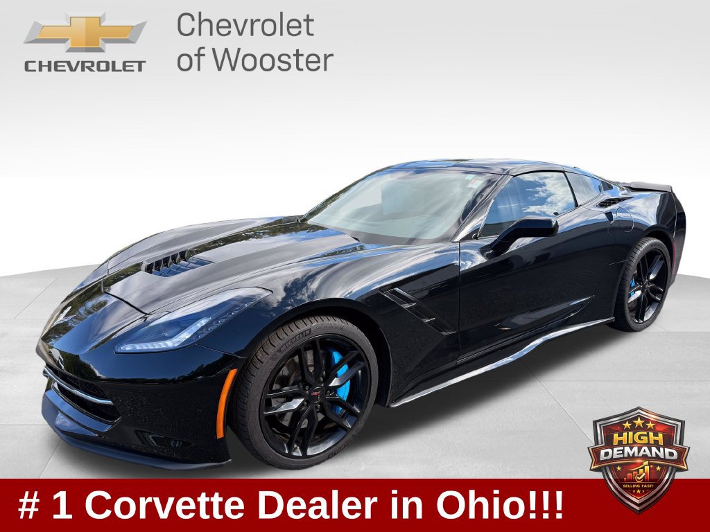 Used 2016 Chevrolet Corvette Stingray Coupe w/ Carbon Flash Badge Package