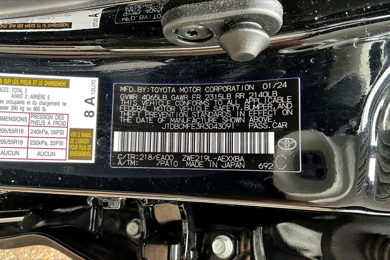 Used 2024 Toyota Corolla XLE FWD image 16