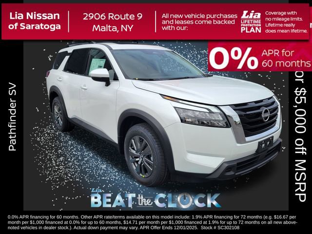 New 2025 Nissan Pathfinder SV