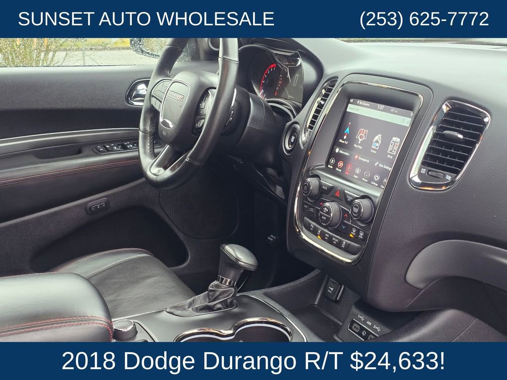 Used 2018 Dodge Durango R/T w/ Technology Group AWD/4WD image 21