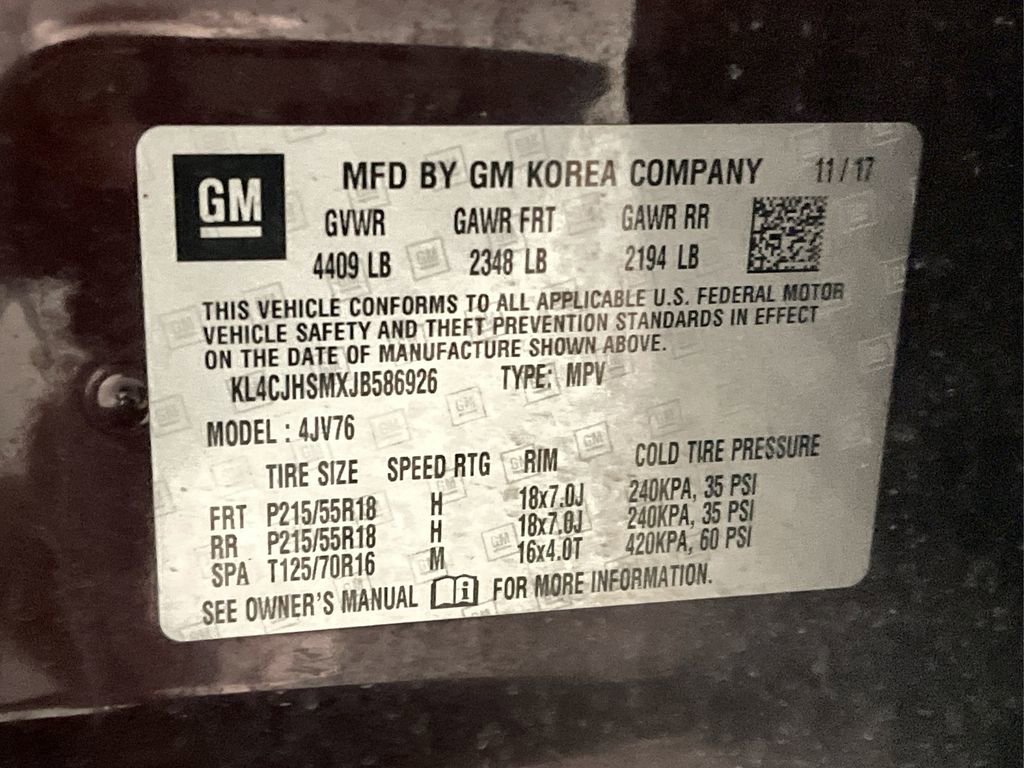 Used 2018 Buick Encore Premium w/ LPO, Road Trip Package image 11