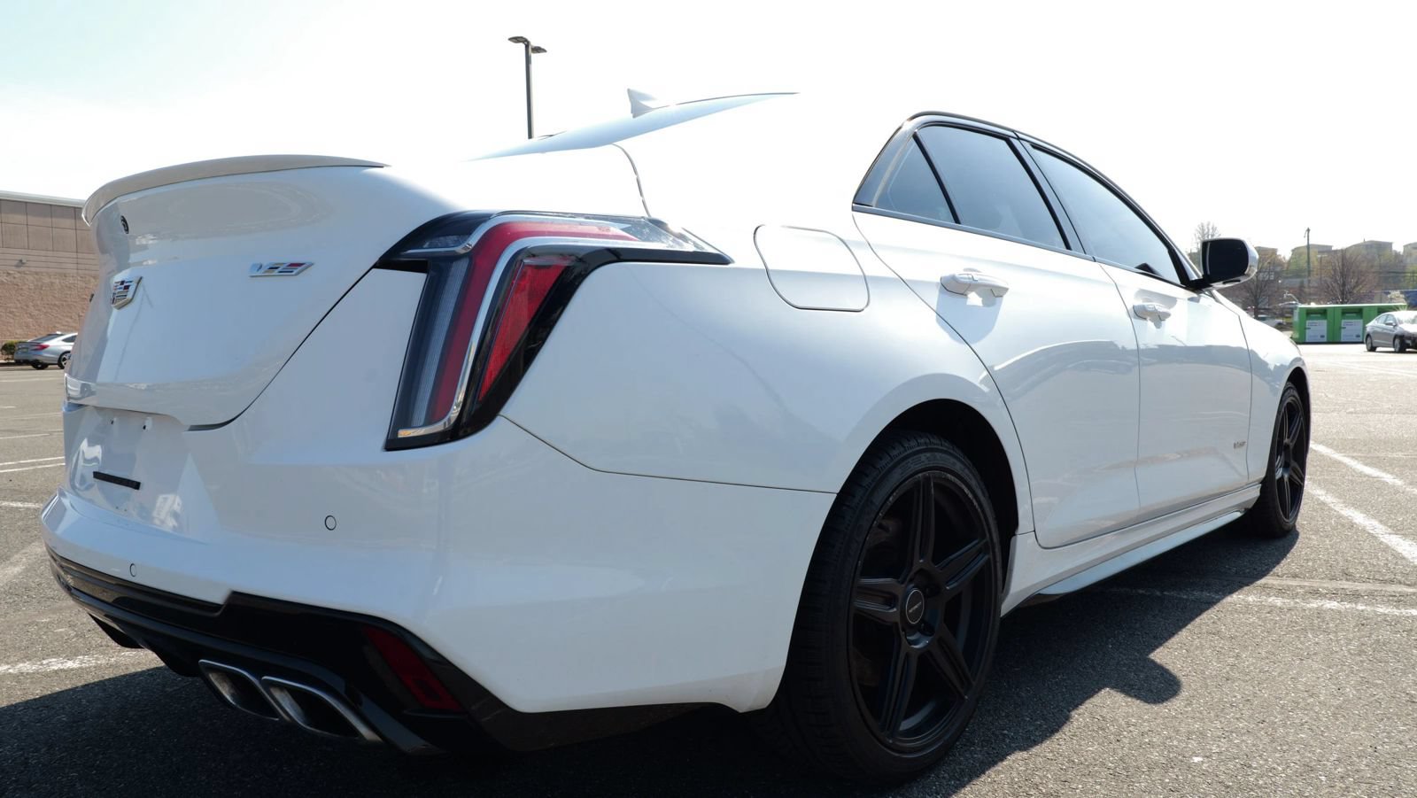 Used 2021 Cadillac CT4 V w/ Technology Package AWD/4WD image 9
