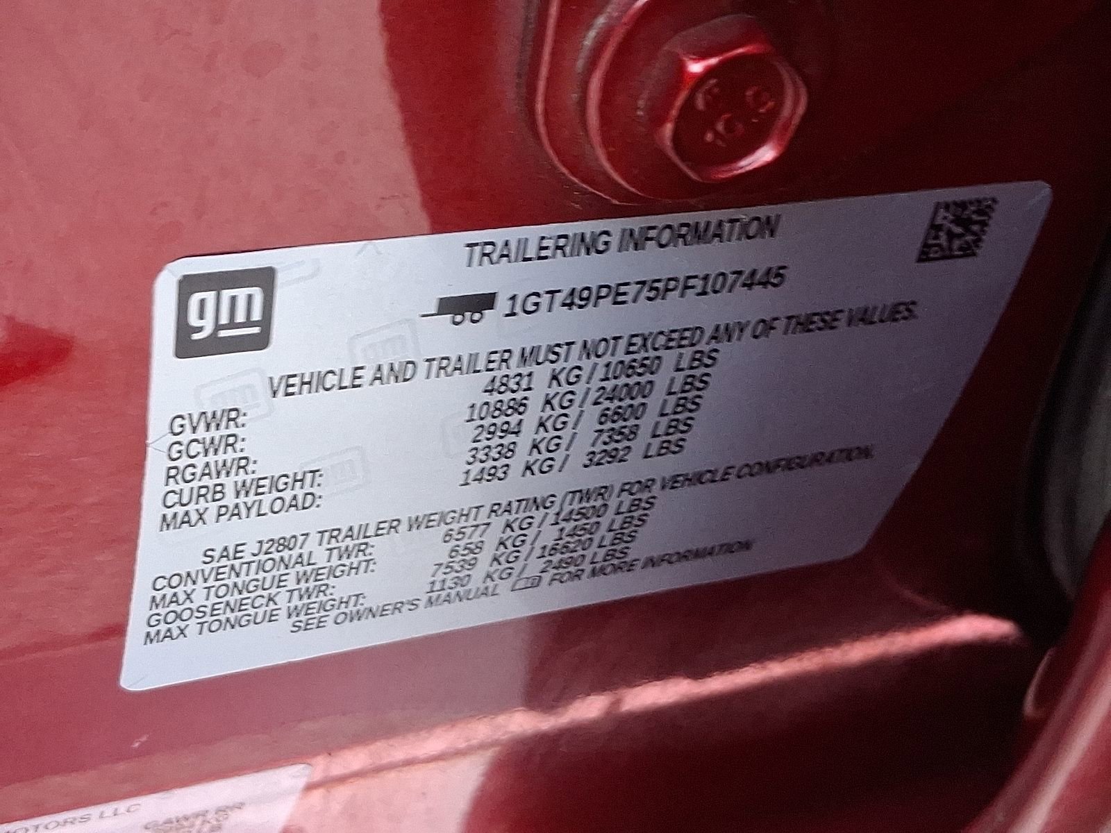 Used 2023 GMC Sierra 2500 AT4 w/ Gooseneck/5TH Wheel Package image 27