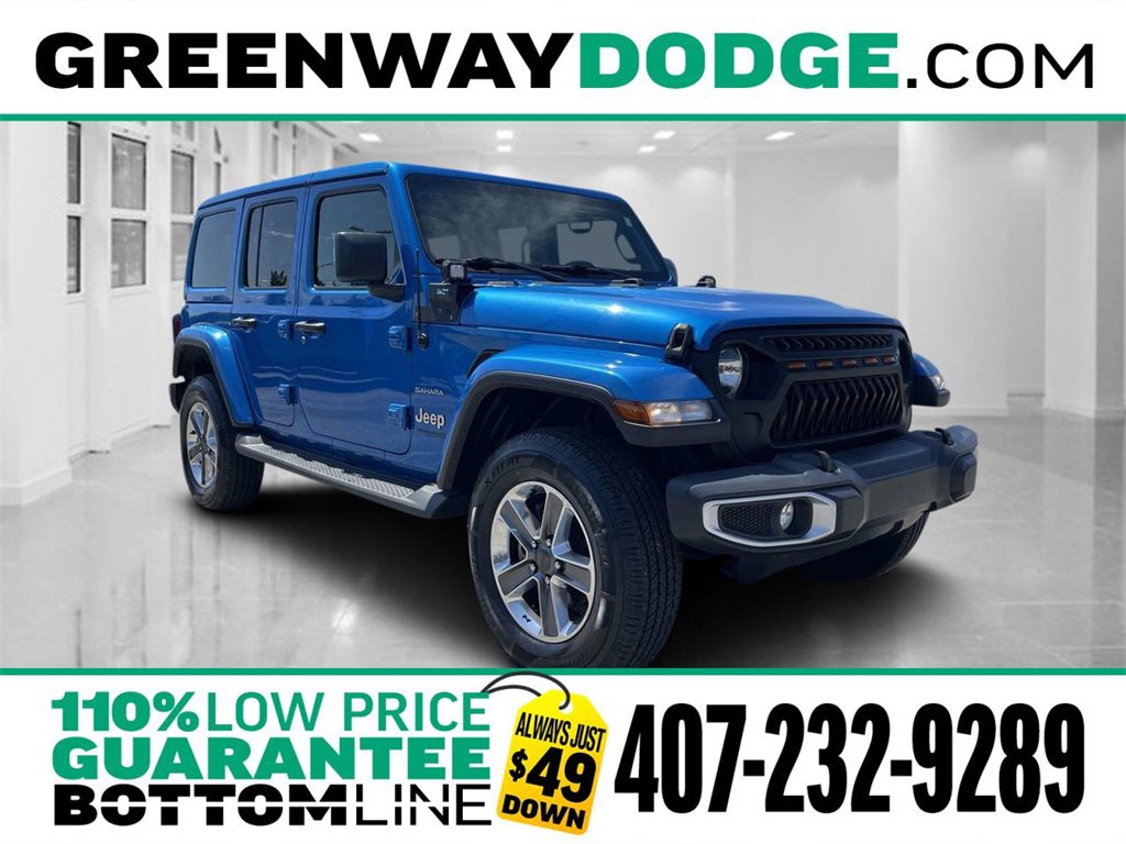 Used 2021 Jeep Wrangler Unlimited Sahara