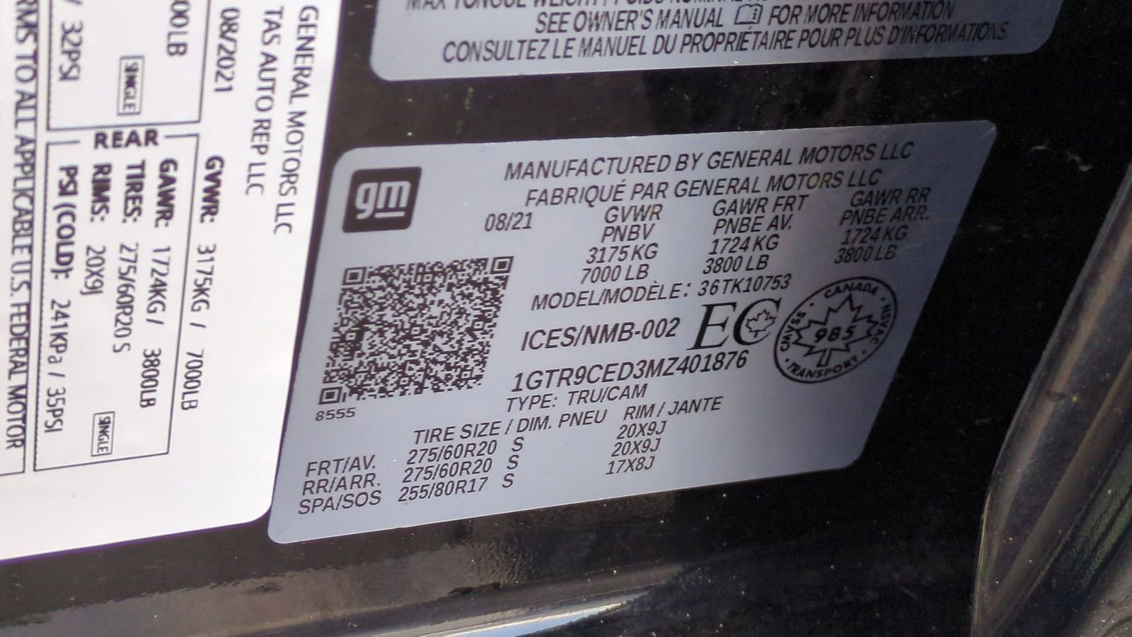 Used 2021 GMC Sierra 1500 Elevation w/ X31 Off-Road Package image 42