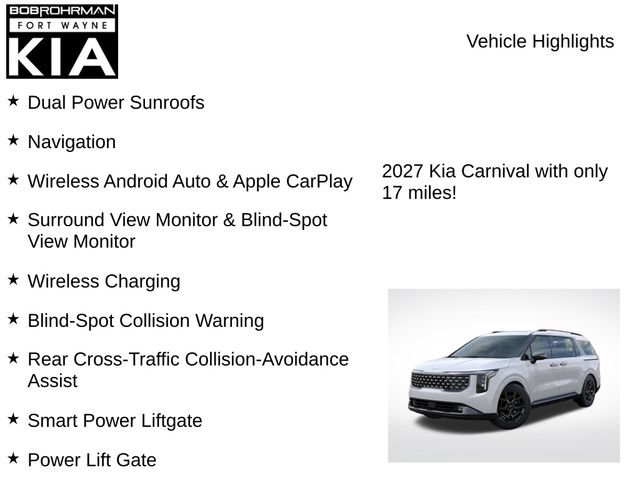 New 2027 Kia Carnival SX FWD image 7