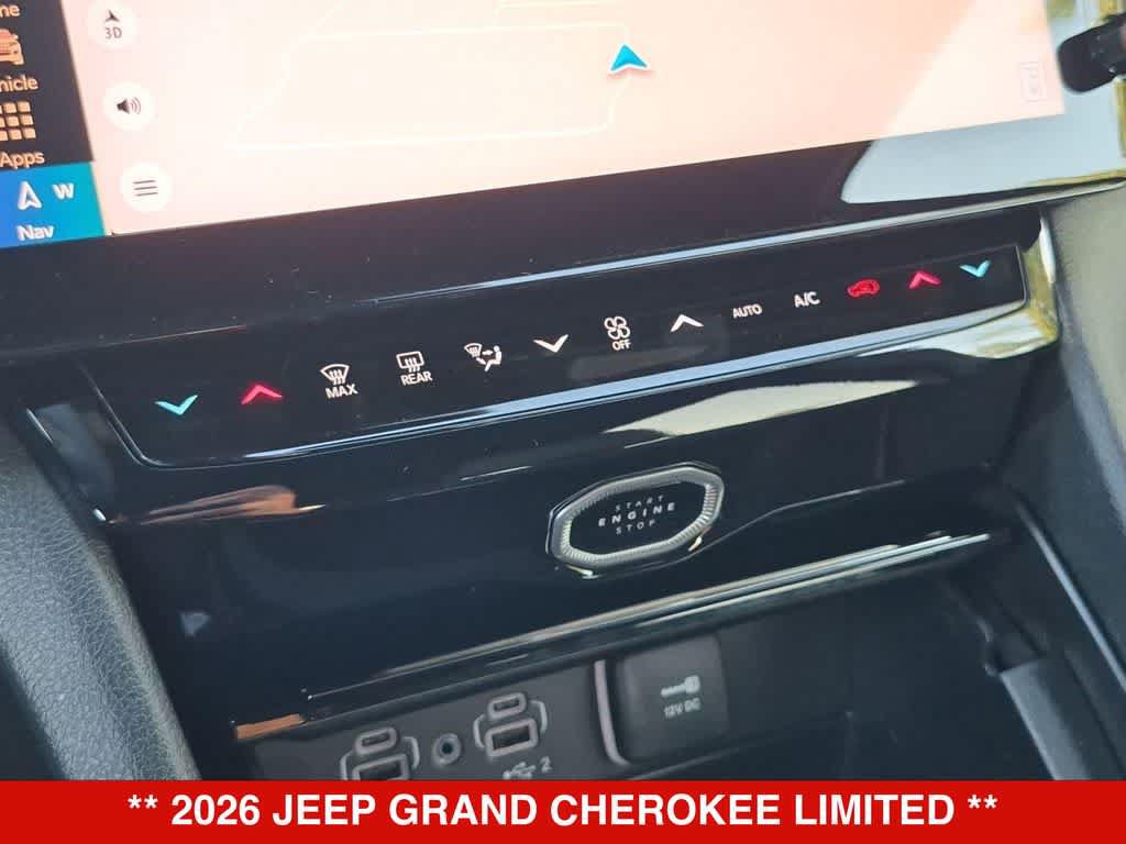 New 2026 Jeep Grand Cherokee Limited w/ Limited Altitude Package AWD/4WD image 31