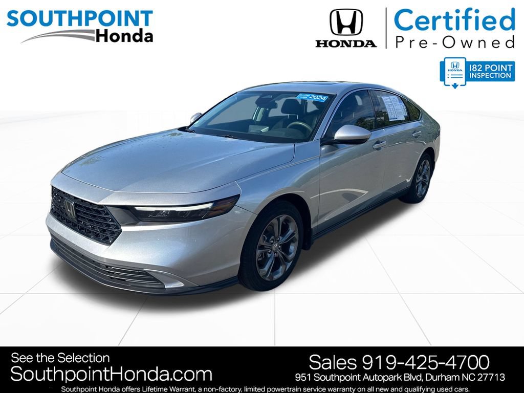 Certified 2024 Honda Accord EX image 3