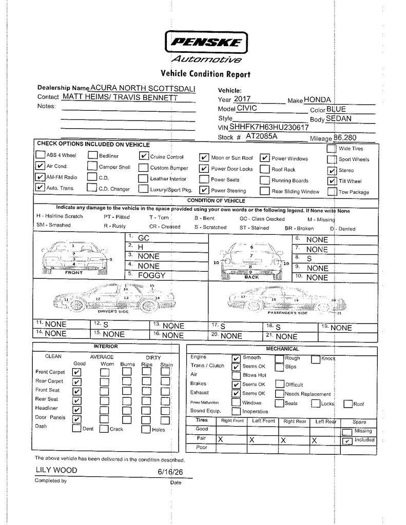 Certified 2017 Honda Civic EX image 22