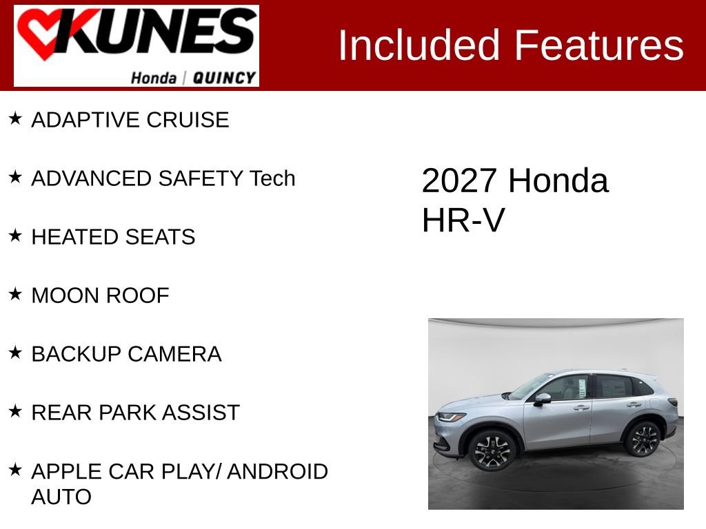 New 2027 Honda HR-V EX-L image 2