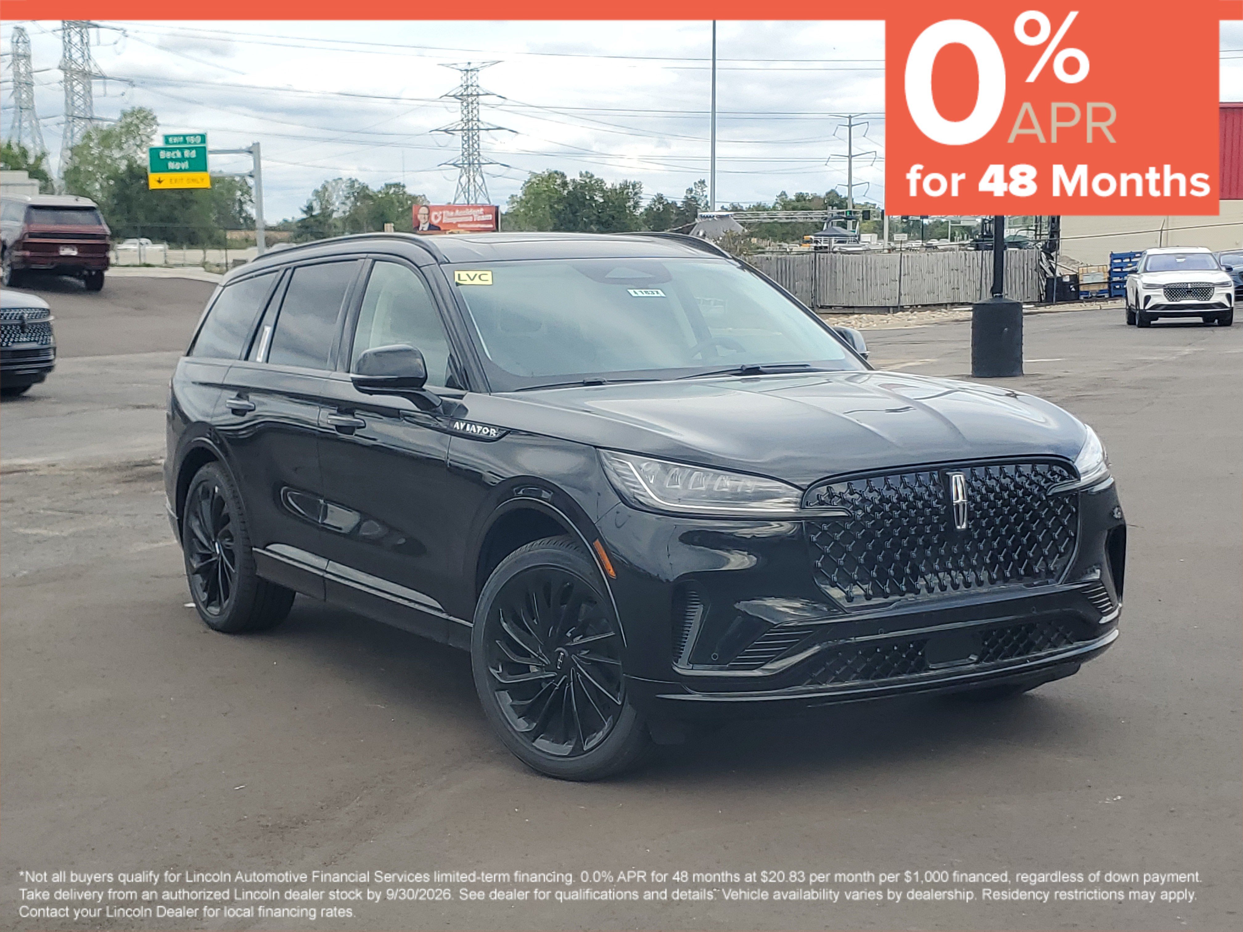 New 2026 Lincoln Aviator Reserve w/ Jet Appearance Package AWD/4WD 360° Tour