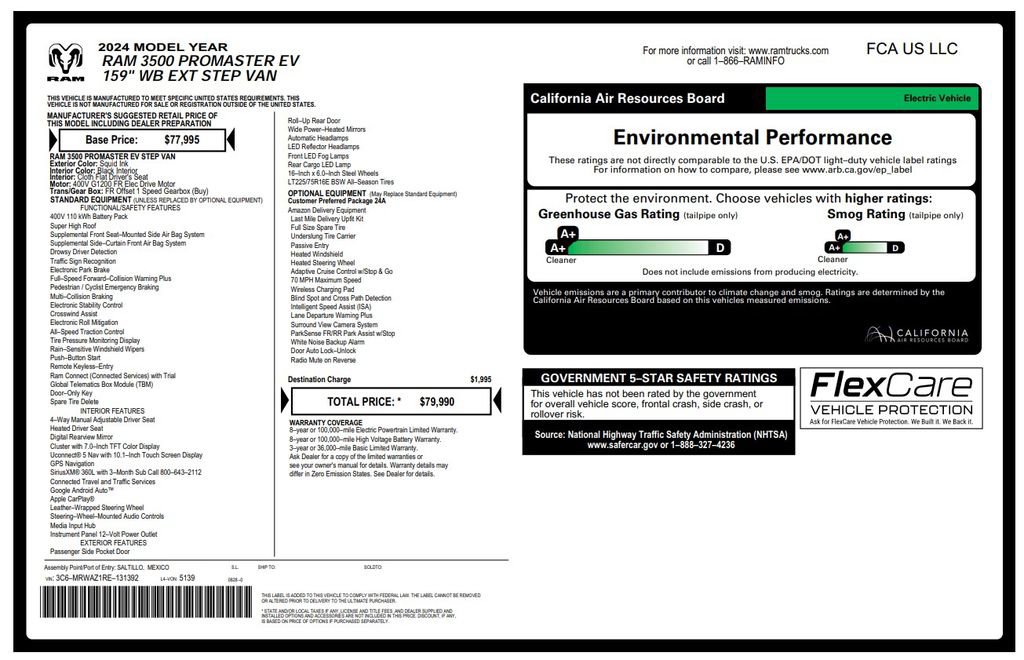 Used 2024 RAM ProMaster 3500 image 5