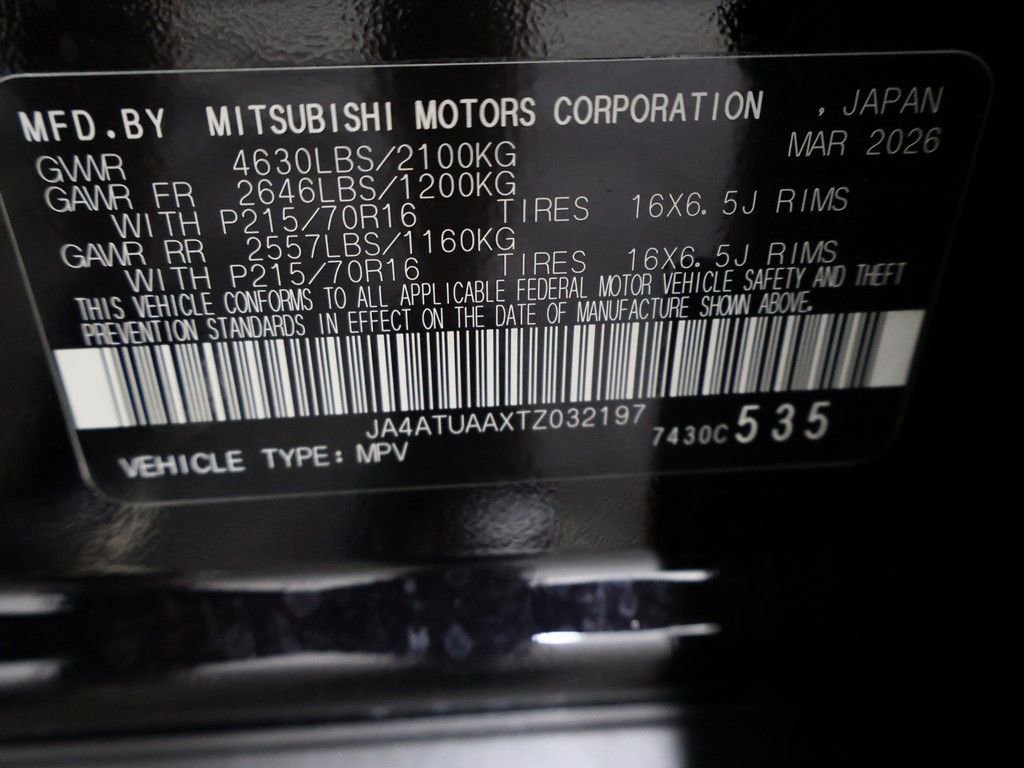 New 2026 Mitsubishi Eclipse Cross ES AWD/4WD image 43