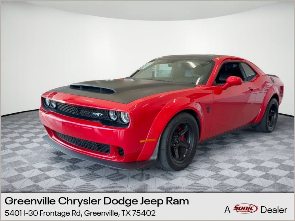 Used 2018 Dodge Challenger SRT Demon RWD image 1