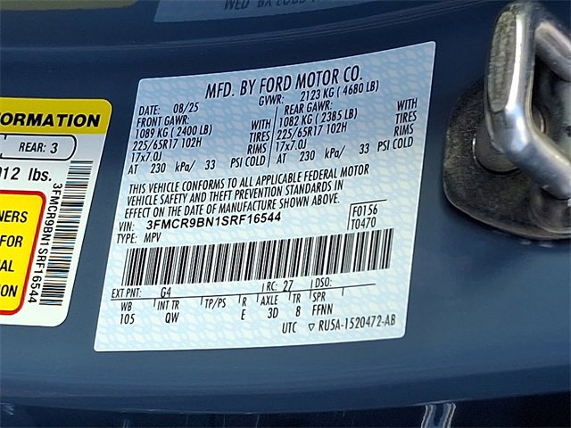 New 2025 Ford Bronco Sport Big Bend image 16