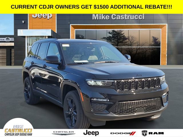 New 2025 Jeep Grand Cherokee Limited w/ Black Appearance Package