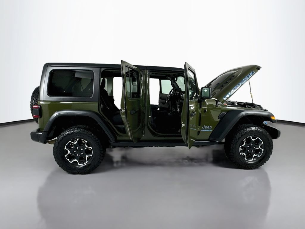 Used 2023 Jeep Wrangler Unlimited Rubicon 4xe w/ Cold Weather Group AWD/4WD image 26