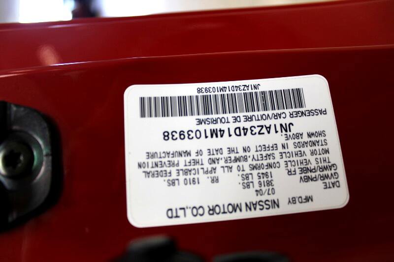 Used 2004 Nissan 350Z Touring w/ Cargo Convenience Pkg image 25