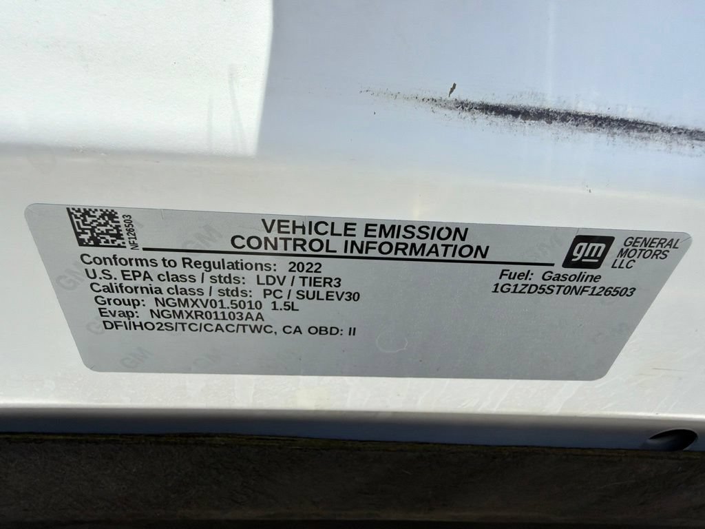 Used 2022 Chevrolet Malibu LT FWD image 27