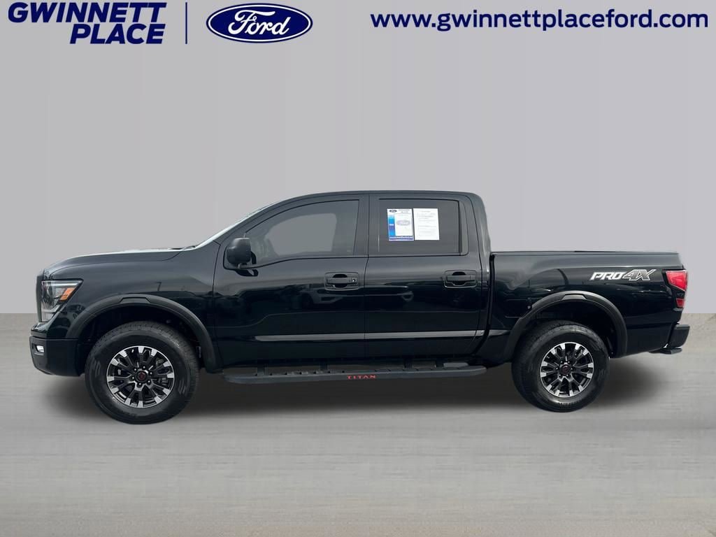 Used 2023 Nissan Titan PRO-4X w/ Pro-4x Utility Package AWD/4WD image 8