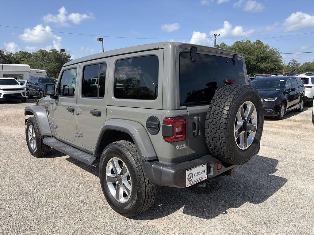 Used 2021 Jeep Wrangler Unlimited Sahara w/ Safety Group AWD/4WD image 4