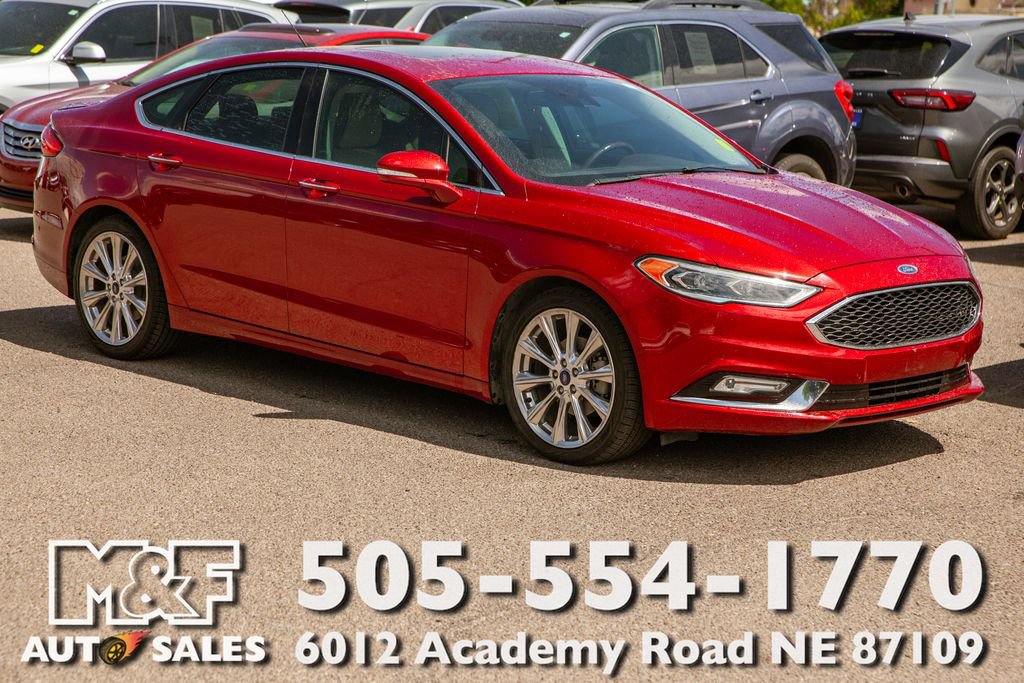 Used 2018 Ford Fusion Platinum FWD image 1