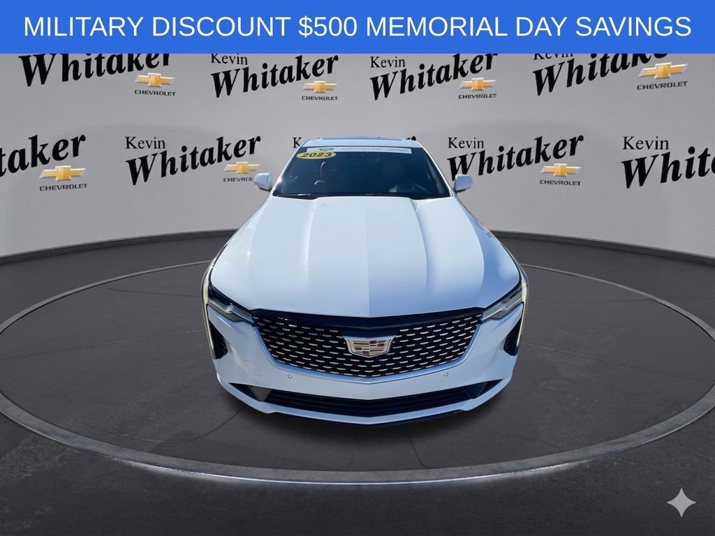Certified 2023 Cadillac CT4 Premium Luxury w/ Climate Package RWD image 3
