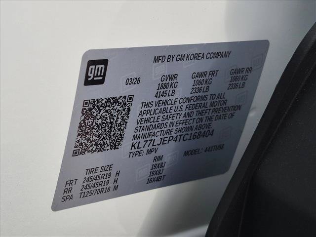 New 2026 Chevrolet Trax RS w/ Sunroof Package FWD image 19