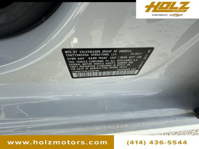 Used 2018 Volkswagen Passat 2.0T SE image 34