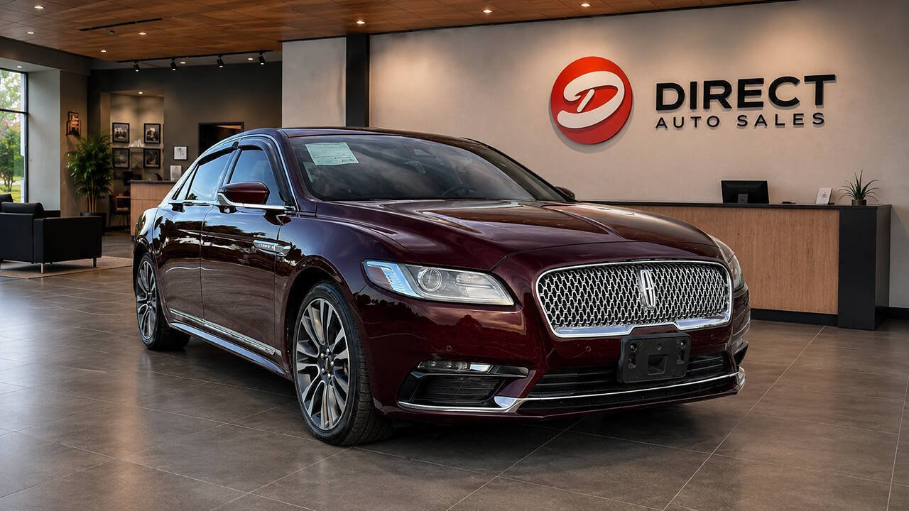 Used 2019 Lincoln Continental Select w/ Continental Climate Package