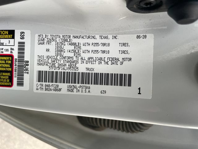 Used 2020 Toyota Tundra SR5 AWD/4WD image 30