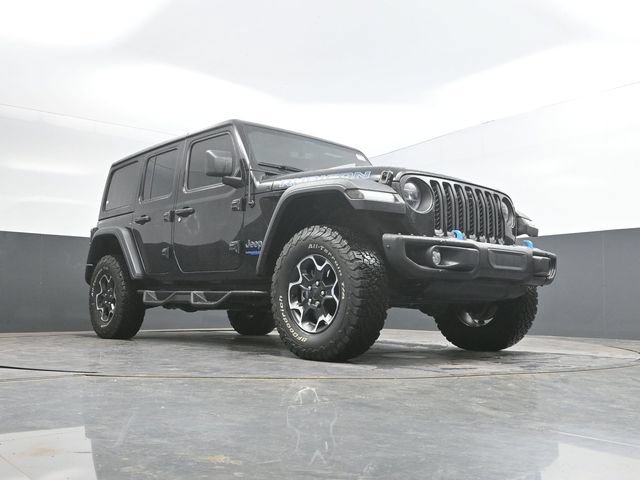 Used 2022 Jeep Wrangler Unlimited Rubicon 4xe w/ Steel Bumper Group AWD/4WD image 48
