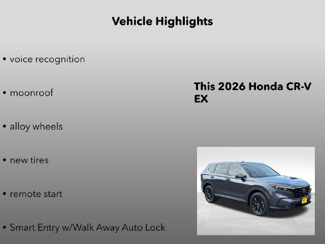 New 2026 Honda CR-V EX image 15