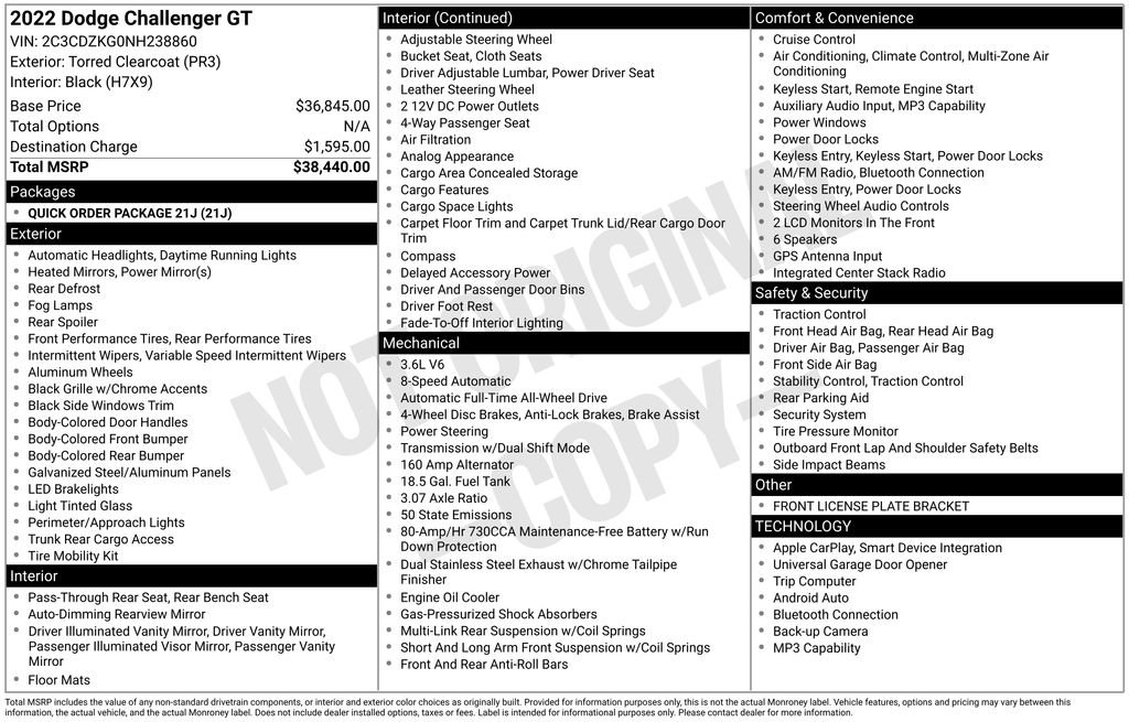 Used 2022 Dodge Challenger GT image 28