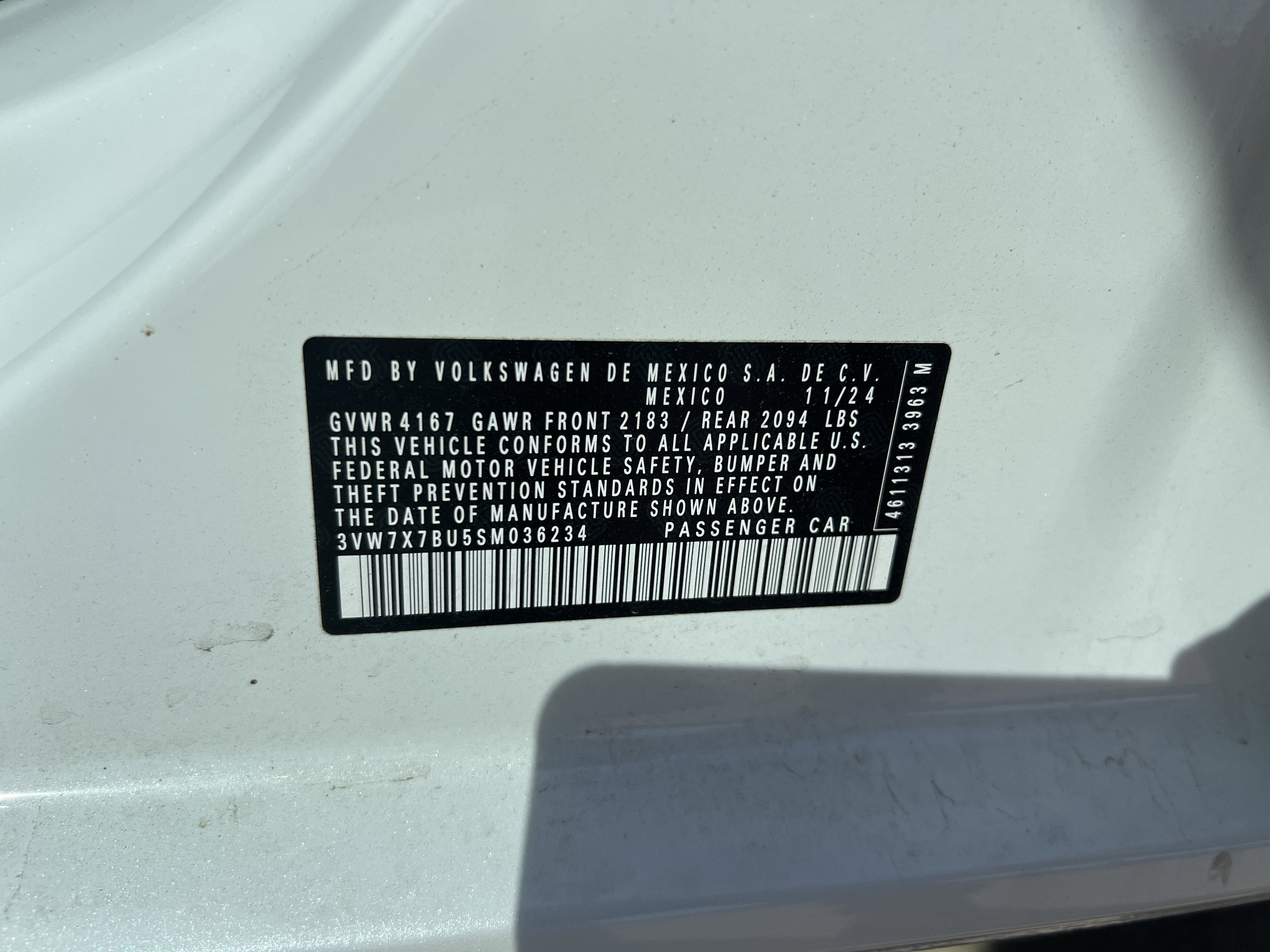Used 2025 Volkswagen Jetta SE w/ Sunroof Package FWD image 30