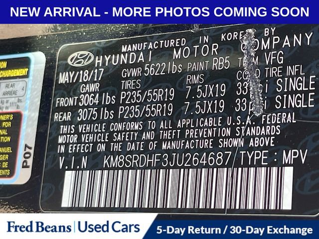 Used 2018 Hyundai Santa Fe Limited image 15