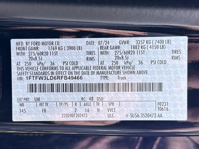 Certified 2024 Ford F150 XLT w/ Equipment Group 302A MID AWD/4WD image 31