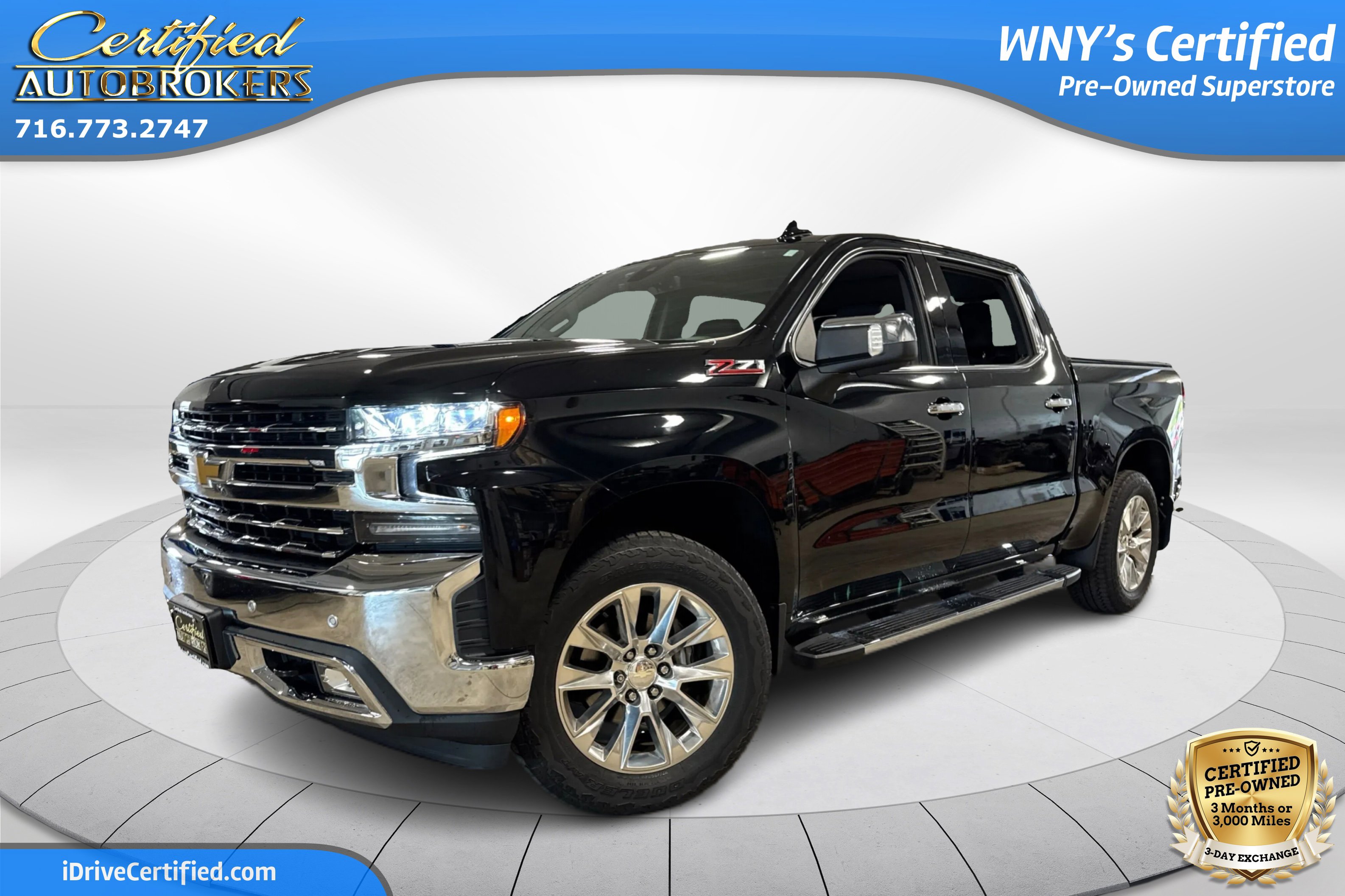 Used 2019 Chevrolet Silverado 1500 LTZ w/ LTZ Premium Package