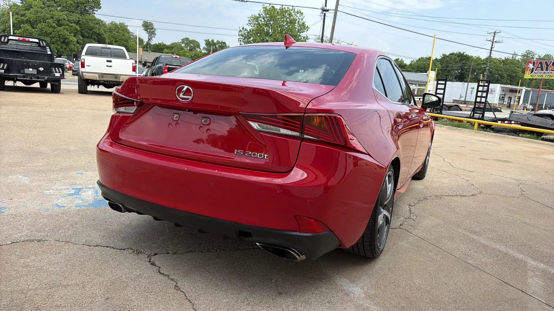 Used 2017 Lexus IS 200t w/ Navigation System Package RWD image 3