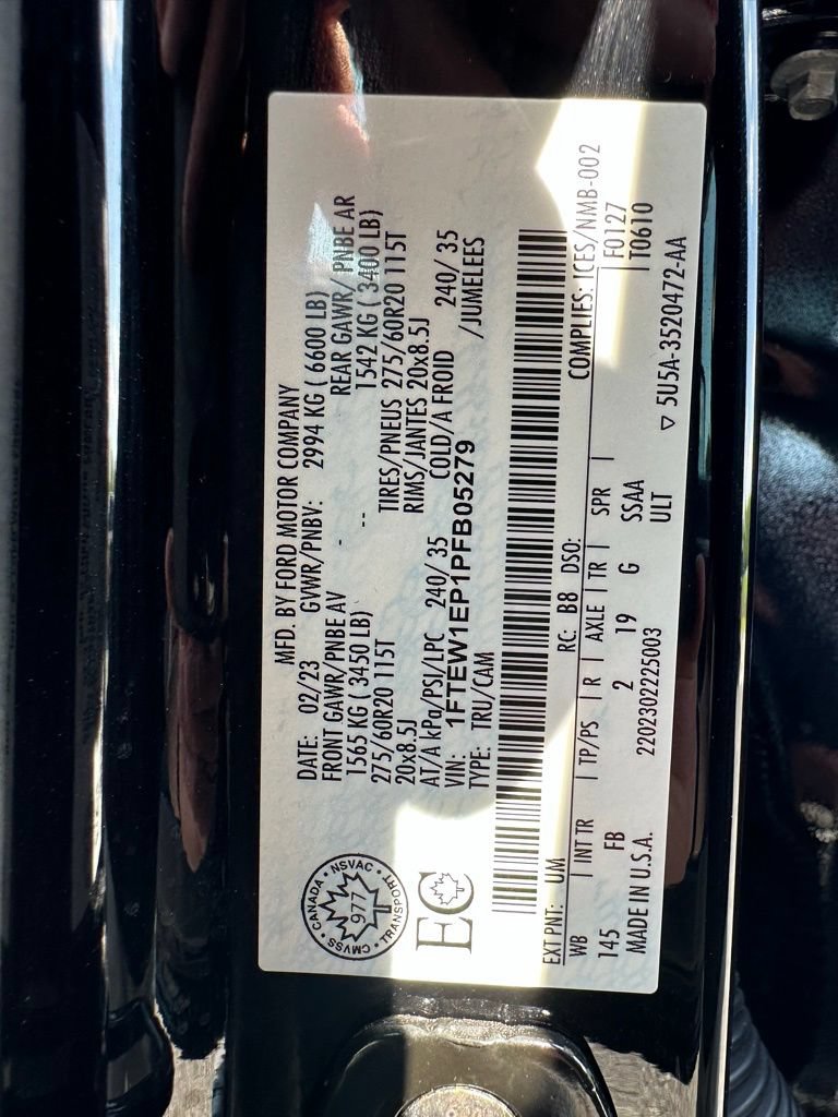 Used 2023 Ford F150 XLT w/ Equipment Group 302A High AWD/4WD image 29