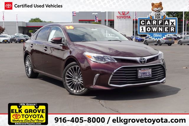 Certified 2016 Toyota Avalon Limited w/ Toyota Safety Sense Package