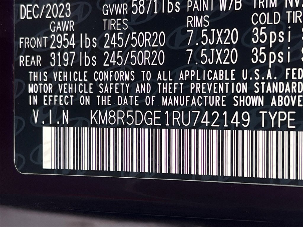 Certified 2024 Hyundai Palisade Limited image 34