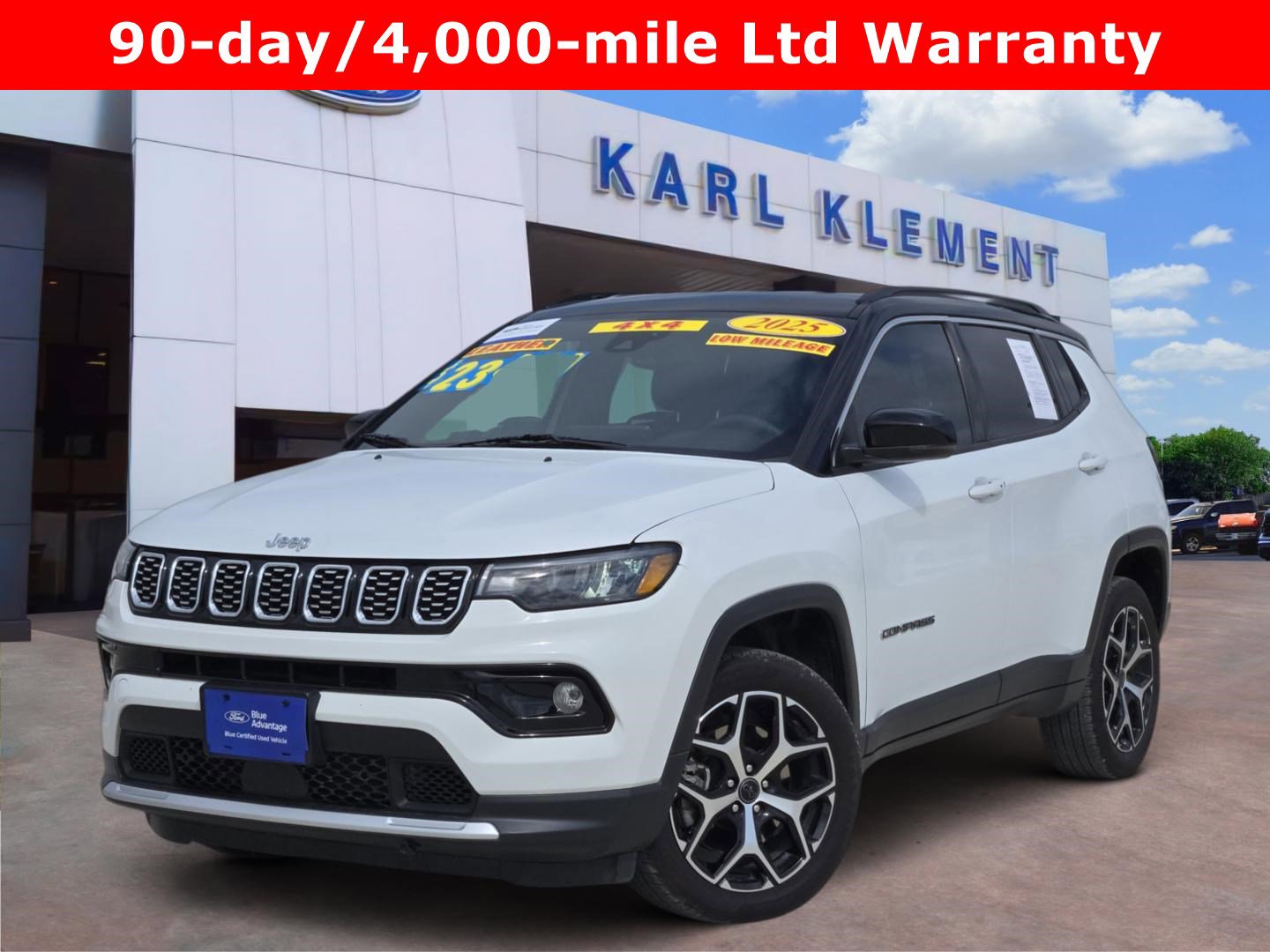 Used 2025 Jeep Compass Limited AWD/4WD image 1