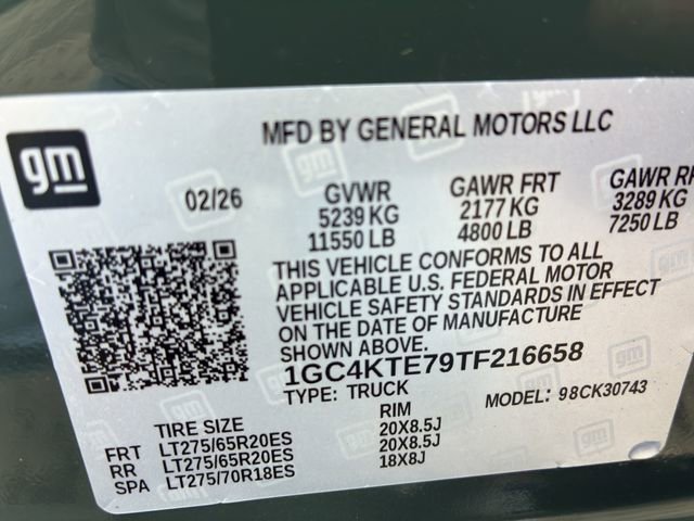 New 2026 Chevrolet Silverado 3500 LT w/ All Star Edition image 15