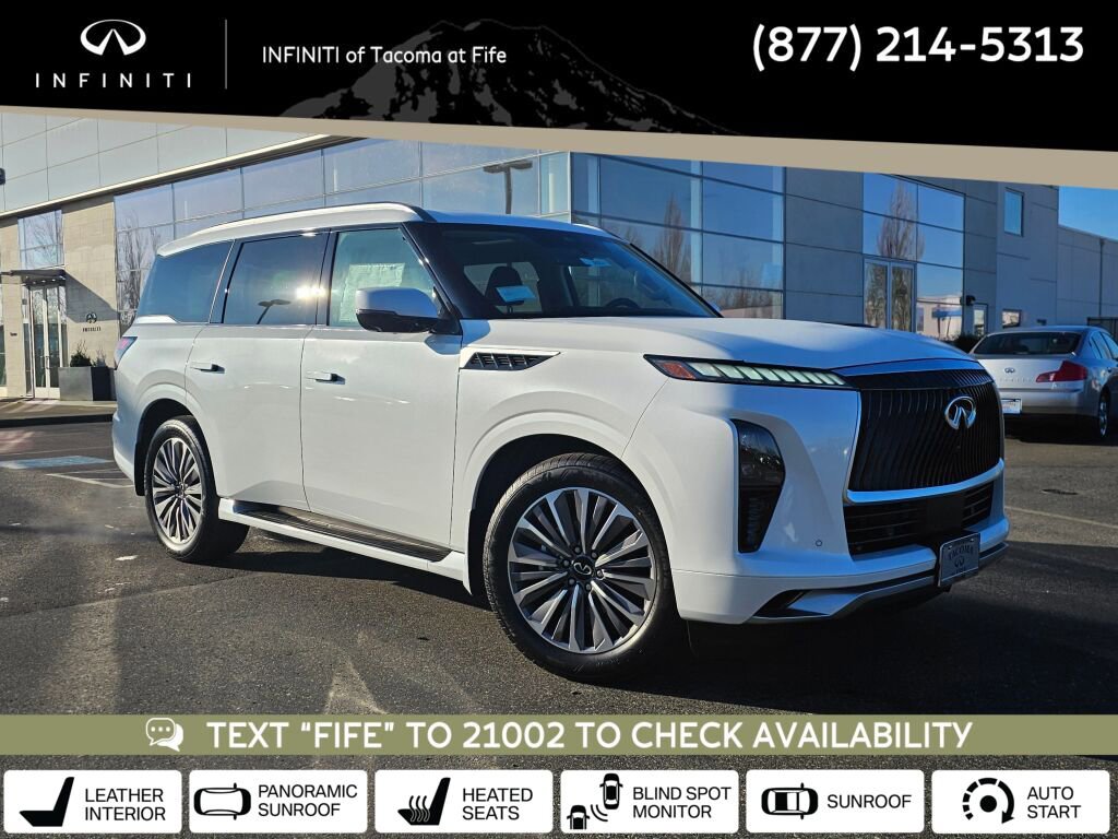 New 2026 INFINITI QX80 Luxe w/ Cargo Package