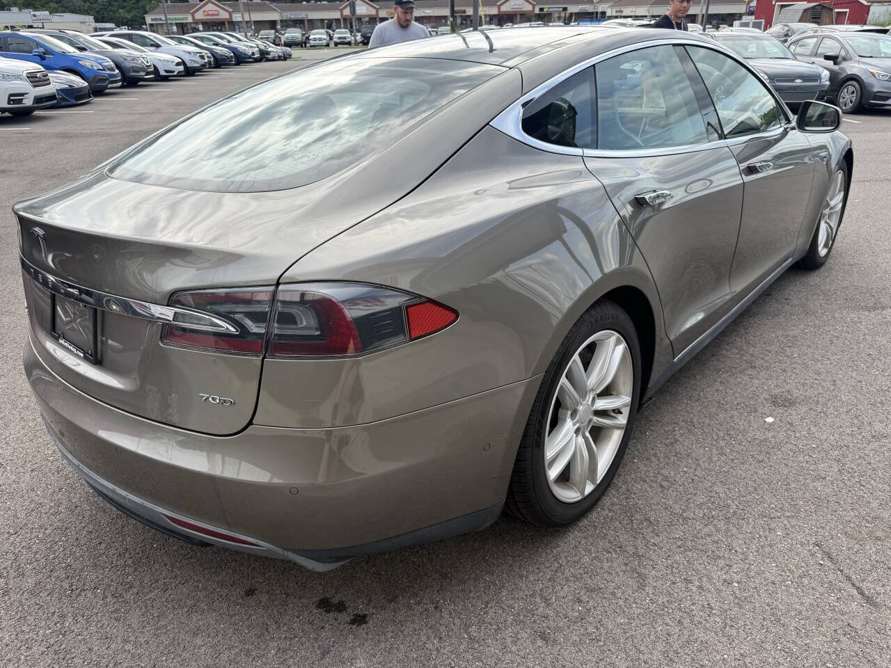 Used 2015 Tesla Model S 70D AWD/4WD image 7