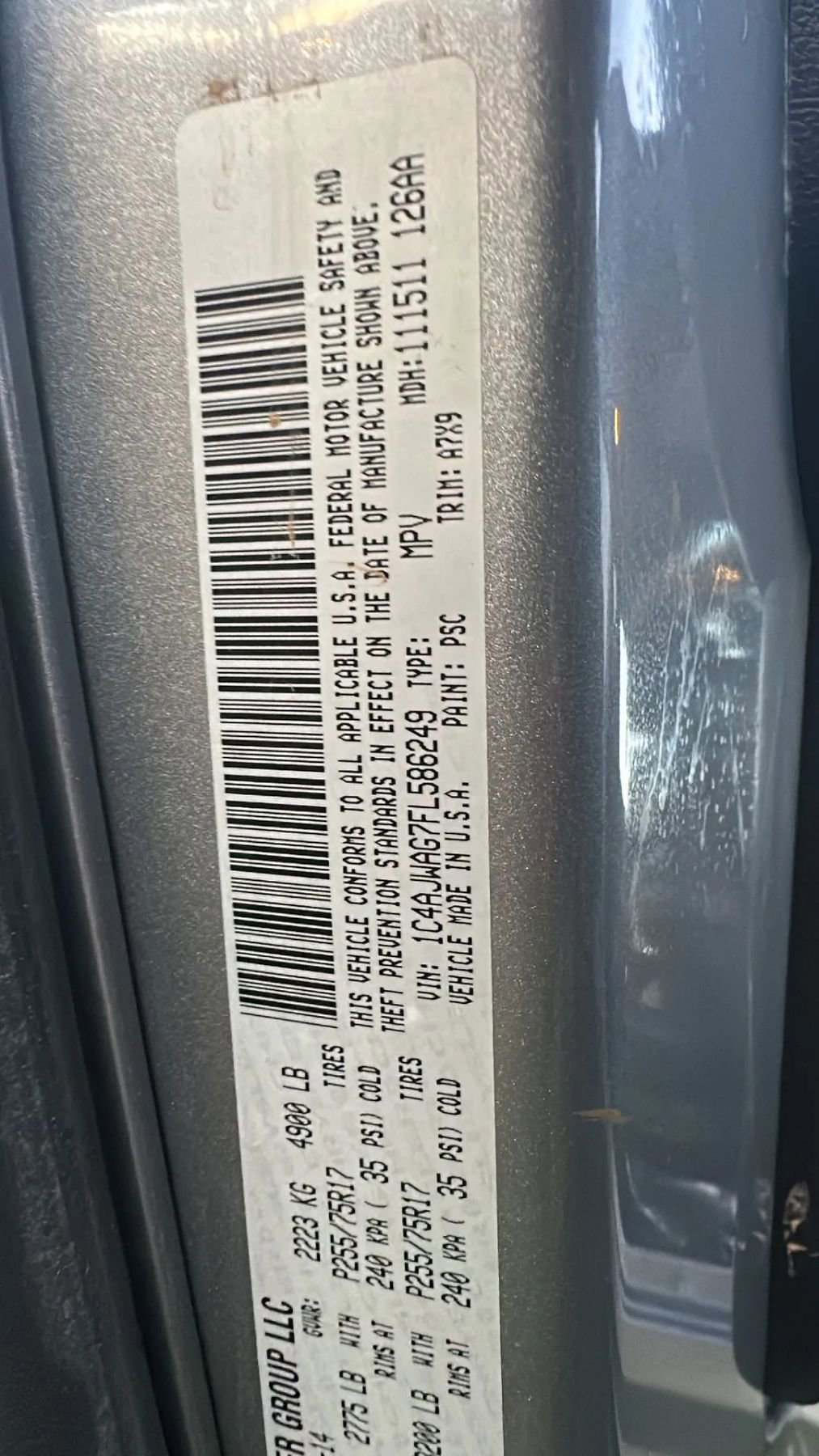 Used 2015 Jeep Wrangler Sport w/ Quick Order Package 24S image 33