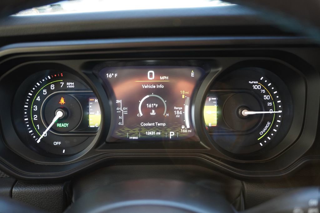 Certified 2025 Jeep Wrangler Unlimited Rubicon 4xe w/ Safety Group image 32