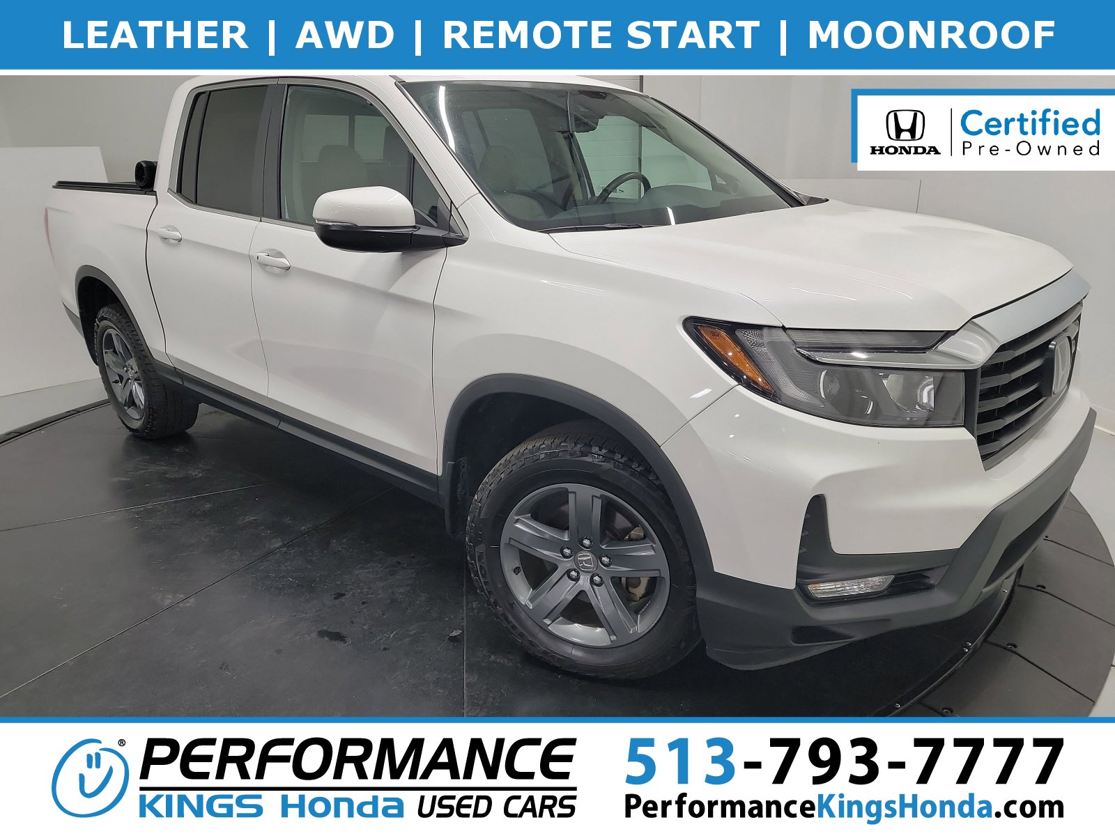 Certified 2023 Honda Ridgeline RTL