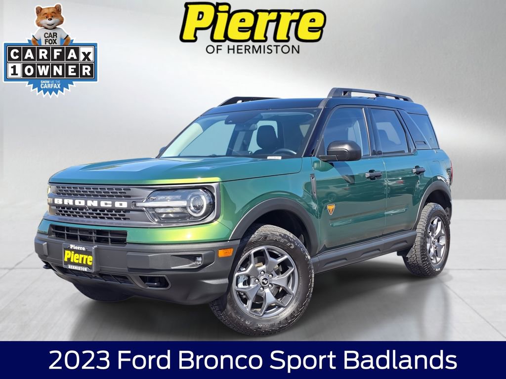 Used 2023 Ford Bronco Sport Badlands AWD/4WD video 1